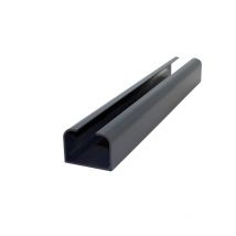 Poteau Aluminium Départ Ou Fin De Clôture Gris Anthracite Ral 7015, L : 232 , L : 6 Cm, E : 4.21cm - Bricoman