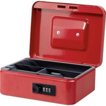 Burg Wächter Money Code 5020 Red Caisse À Monnaie (l X H X P) 200 X 90 X 160 Mm Rouge - Bricoman