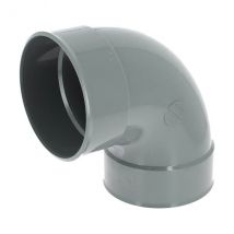 Nicoll Coude 87°30 Pvc Évacuation Femelle Femelle Ø160 - Bricoman