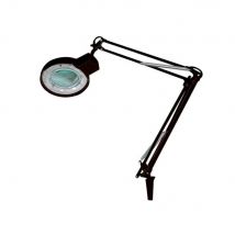 Lampe-loupe 5 Dioptries - 22w - Noir - Bricoman