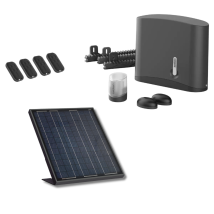 Motorisation Solaire Zenia 250 Pour Portail Coulissant 4 M Et 250 Kg - Bricoman