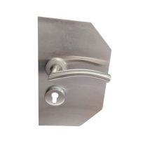 Paire De Plaques De Propreté Rectangles Avec Poignées Vague Klose Besser Sur Plaque De Propreté Inox 304 - Bricoman