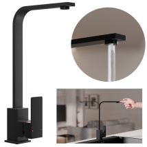Primagran Robinet De Cuisine 8010 Noir Avec Deux Types De Jet, Robinet Haute Pression - Bricoman