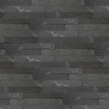 Parement Pierre Naturelle 0,468 M2 Graphite - Bricoman