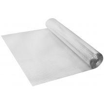Rouleau Isolant Mince À Bulle, 12,5 X 1.2 M, Ep.2.5 Mm, Grammage 160g/m² (rouleau De 15m²) - Bricoman