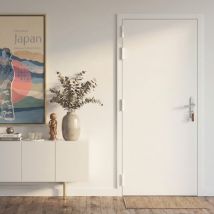 Bloc Porte Palière 40db Coupe-feu Ei30 -pal40- 204x83 Cm Huisserie 88x54 Poussant Gauche - Tecnomat