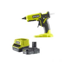 Pack Ryobi Pistolet À Colle 18v One+ Rgl18-0 - 1 Batterie 2.0 Ah - 1 Chargeur Rapide - Bricoman