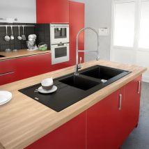 Évier À Encastrer Arcos 2 Bacs - Bricoman