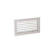 Grille De Soufflage Double Déflexion À Ailettes Réglables. Finition Aluminium Anodisé - Ac 102d F3 400x150 - 11050584 Aldes - 11050584 - Bricoman