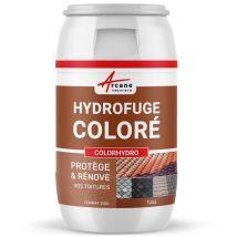 Hydrofuge Coloré Tuile Et Toiture - Colorhydro - 200 L Brun Cuivré - Ral 8004 - Arcane Industries - Tecnomat