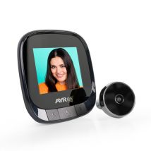 Judas Numérique Ayr 9001 Avec Écran Lcd Noir/chrome, Caméra 0,3 Mp - Bricoman