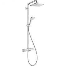 Hansgrohe Croma E Showerpipe 280 1jet Ecosmart 9 L/min Avec Thermostat, 27660000 - Bricoman