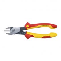 Wiha Pince Coupante Diagonale Grande Capacité Industrial Electric Avec Dynamicjoint Avec Ressort D'Ouverture (40922) 160 Mm - Bricoman