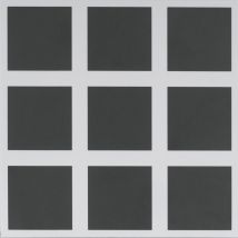 Carrelage Sol / Mur Décor Mosaique Blanc Et Noir 18,6x18,6 Cm Oltre9 Bianco Nero - Bricoman