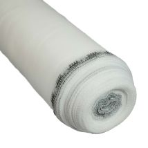 Filet D'Échafaudage Blanc 3,07x20 M - Qualité Pro Tecplast 50ec - Filet De Protection D'Échafaudage Pour Chantier - Pare-gravats - Bricoman