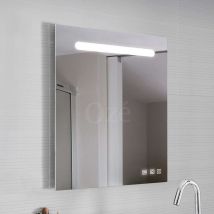 Miroir Rectangle 100x80 Cm À Led Et Musique Par Enceintes Bluetooh - Cosmos - Bricoman