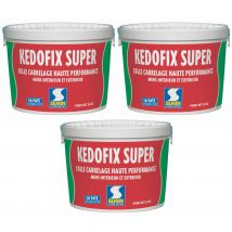 Colle Pour Carrelage Haute Performance Kedofix Semin, Prêt À L'Emploi, Intérieur/extérieur, Seau De 20 Kg, Lot De 3 - Bricoman