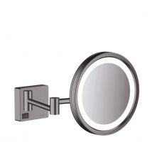 Hansgrohe Addstoris Miroir De Maquillage Led 1x Verdegrés Chrome Noir Brossé - Bricoman