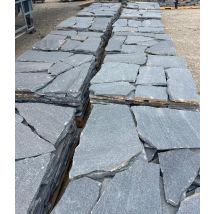 Dallage Opus En Quartzite Azul - Azur - Bricoman