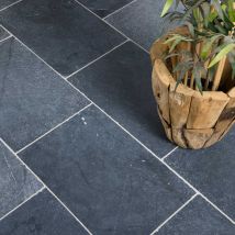 Dalle Sol Extérieur Et Intérieur Pierre Bleue Du Vietnam 60x40 Cm Ep. 20 Mm (lot De 1,2m²) - Ro'ma Nature - Bricoman