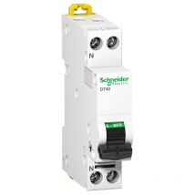 Disjoncteur Prodis Dt40 1p+n Courbe C 25a Schneider Electric A9n21027 - Bricoman