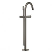 Grohe Atrio Private Collection Mitigeur Baignoire Sur Pied - Avec Poignées - Hard Graphite Brossé - Bricoman