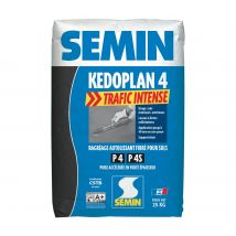Semin - Enduit De Ragréage Autolissant - Kedoplan 4 Traffic Intense - Intérieur/extérieur - Sac 25 Kg - Bricoman