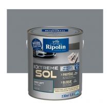 Peinture Sol Haute Résistance Satin Gris Loft 2,5l Ripolin - Bricoman