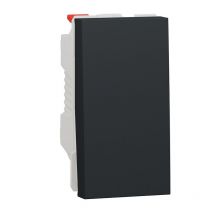 Va-et-vient Unica - 1 Module - 10ax - Anthracite - Bricoman