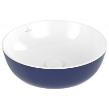 Villeroy & Boch Artis, Lavabo À Poser, Rond, Sans Trop-plein, 430x430mm, 417943bcs4, Farbe: Océan Profond - Bricoman