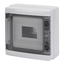 Coffret Électrique Étanche 24 Modules Avec 1 Bornier N+t - Gewiss - Gw40104bs - Bricoman