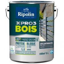 Peinture Bois Extérieur Xpro3 Satin 5l Ripolin - Bricoman