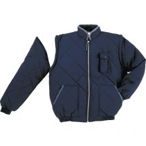 Blouson Matelassé Bleu Marine T2xl Deltaplus Newdeblxx - Bricoman
