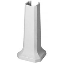 Colonne Blanche - Duravit 1930 - Colonne Pour Lavabo - Blanche. - Bricoman
