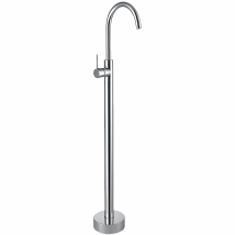 Valaz Robinet De Lavabo/baignoire Sur Pied Totem, Chromé, Monocommande - Série Ebro - Tecnomat