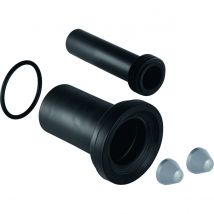 Geberit - Kit De Raccordement Pour Wc Suspendu, Longueur 18,5 Cm, Avec Joint Torique - 152.404.46.1 - Bricoman