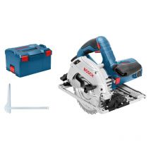 Scie Circulaire 1350w Ø165 Mm Gks 55+ Gce En Coffret - Bosch 0601682101 - Bricoman