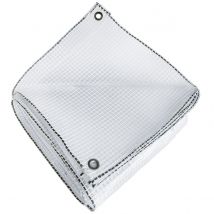 Bâche De Chantier 3x4 M - Tecplast Tr170ch - Bâche Armée Transparente - Haute Qualité - Protection Imperméable Travaux D'Extérieur - Bricoman