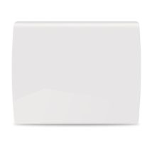 Radiateur Acier Hjm Thalie, 1500w, Inertie Céramique, Blanc, Ip24, Thermostat Programmable, Sécurité Renforcée, Dimensions 76x58x13 Cm - Tecnomat