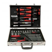 Mob Mallette Alu 51 Pièces : Kit Maintenance Complet & Sécurisé - Bricoman