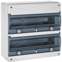 Coffret Étanche Ip65 36 Modules 2 Rangées - Solera - Tecnomat