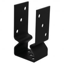 Sabot De Charpente Universel Acier Zingue Noir Magnodur 71x150x60, Suki - Bricoman