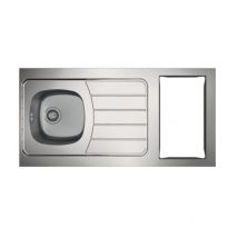 Evier Kitchenette Iseo 1 Cuve Inox L1200mm Moderna Cpbd120a30 - Bricoman