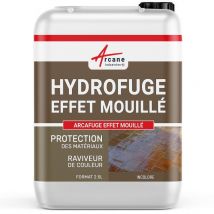Hydrofuge Terrasse - Imperméabilisant Effet Mouillé - Arcafuge Effet Mouillé - 2.5 L (jusqu'à 25 M²) - Arcane Industries - Bricoman