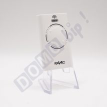 Lot De 3 Télécommandes Blanches Faac Xt4 868 Slh - Réf 787010 – 4 Canaux, 868.35 Mhz + 1 Porte-clés Domobip Offert - Bricoman