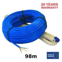 Câble Chauffant 98 M Thc20-98, 20 W/m, 230 V, 1960 W - Bricoman