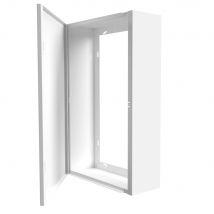 Coffret D'Habillage Atole 13 Modules En Acier Blanc Pour Tableaux Éléctriques - Hauteur Utile : 480 Mm - Bricoman