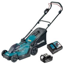 Tondeuse À Gazon 18v Lxt (1x5,0 Ah) Largeur De Coupe 33 Cm - Makita Dlm330rt - Bricoman