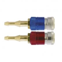 Castolin - Raccords Rapides Femelles À Clapets-730148d Esc:600763 (blister De 2 Pieces) - 730148d Esc:600763 - Bricoman