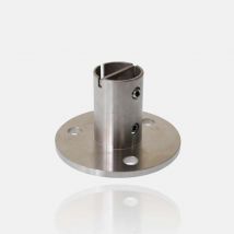 Platine De Sol Ø100mm Pour Tube 42,4mm Inox 304 - Bricoman